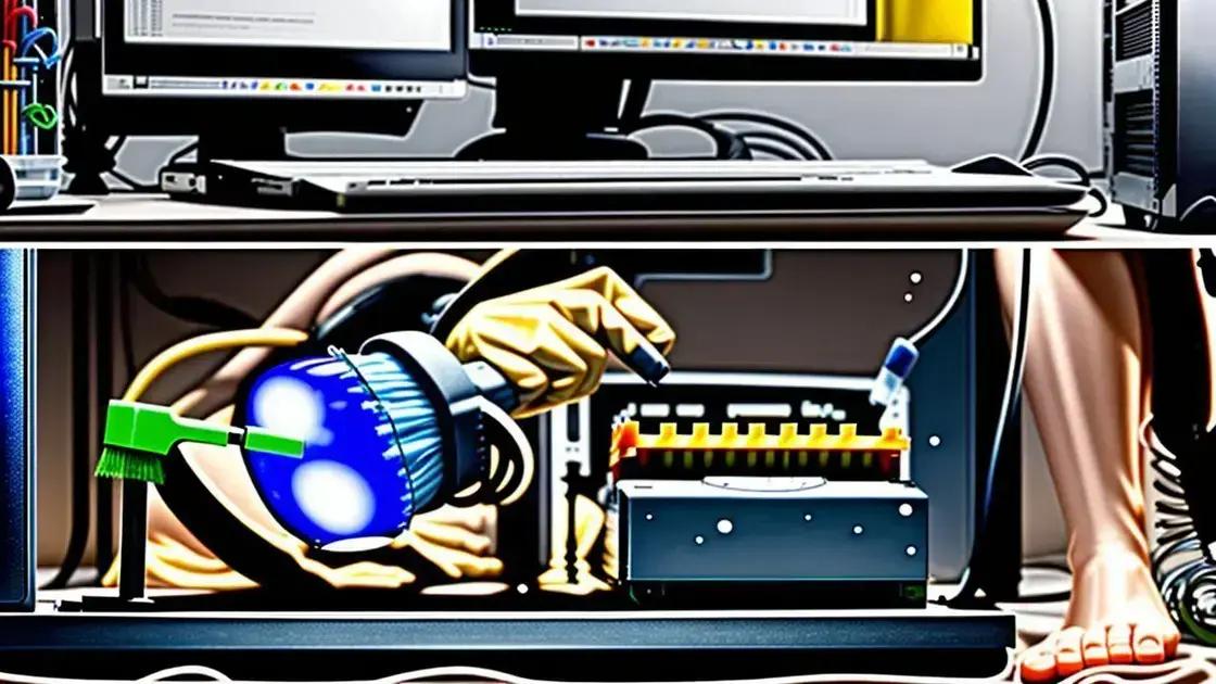 Steps to clean your computer safely